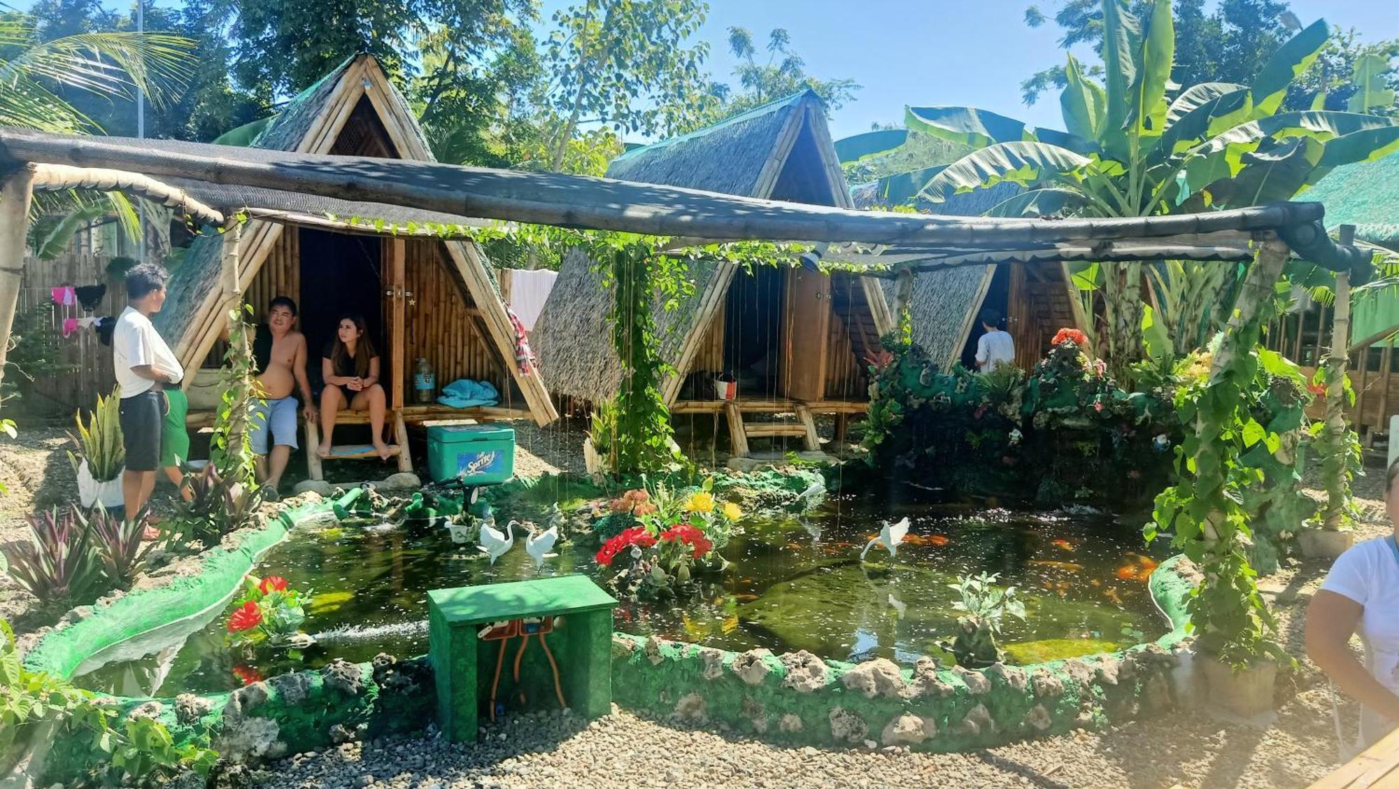 Moalboal Bamboo House / Rooms Kamer foto
